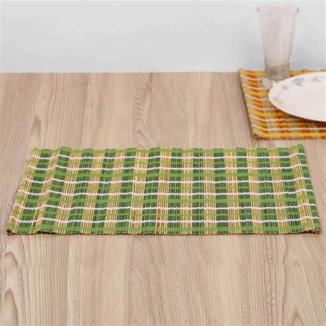 Buy Meadows Straw Woven Placemat from Home Centre at just INR 195.0