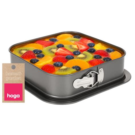 FORMA DO PIECZENIA BLACHA FORMA Z KLAMRĄ I TALERZEM ODPINANA 24 X 24 X ...