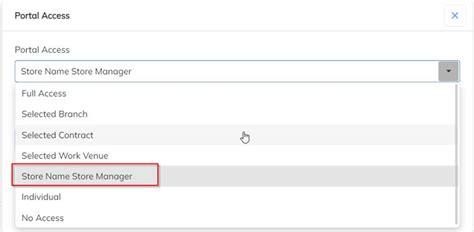 Store manager : StaffingGo Support