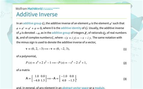 Image result for How to Find Additive Inverse