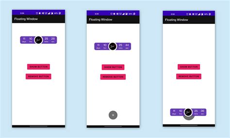 Floating window like Facebook Messenger Chat Head