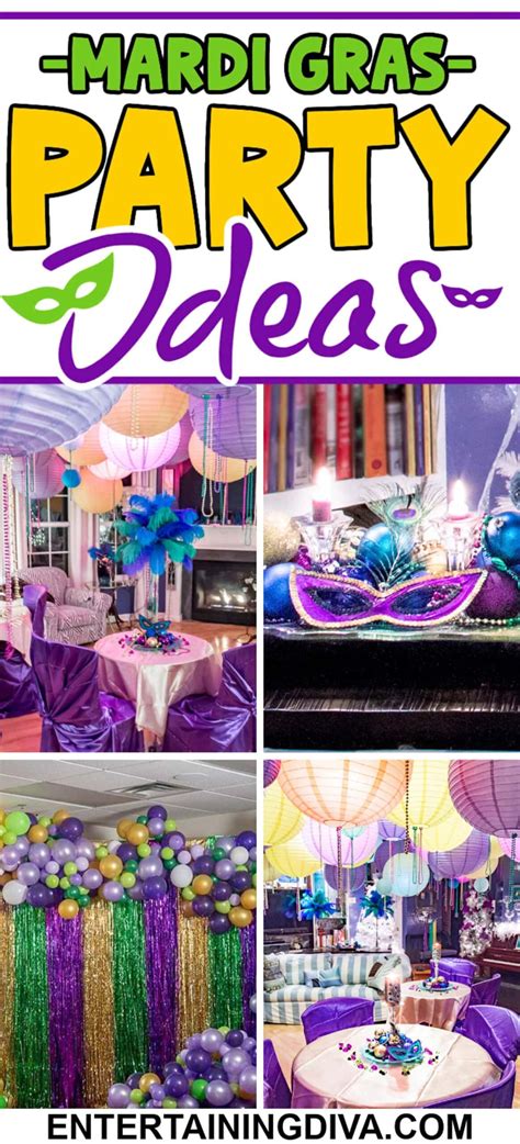Mardi Gras Party Ideas in 2025 | Mardi gras party theme, Mardi gras ...