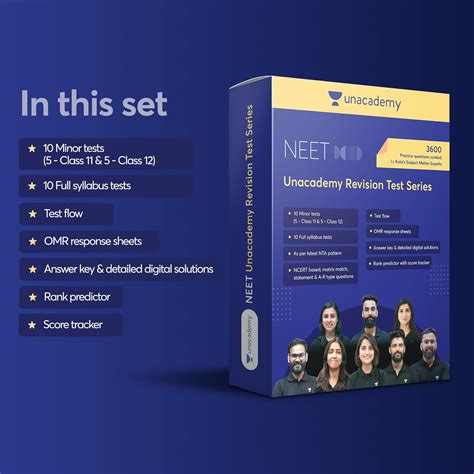 Buy NEET Unacademy Revision Test Series | 20 Full Length Mock Test ...