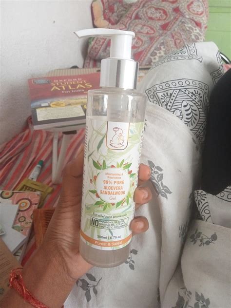 BBO 99% Pure Aloe Vera Sandalwood Gel for All type of skins & hairs ...