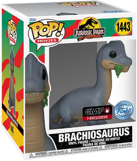 Funko Jurassic Park Brachiosaurus Super 6-Inch Pop! Vinyl Figure #1443 ...