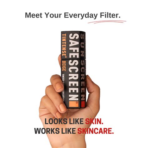 SAFESCREEN Tintense Beige Tinted Sunscreen – CHOSEN Store