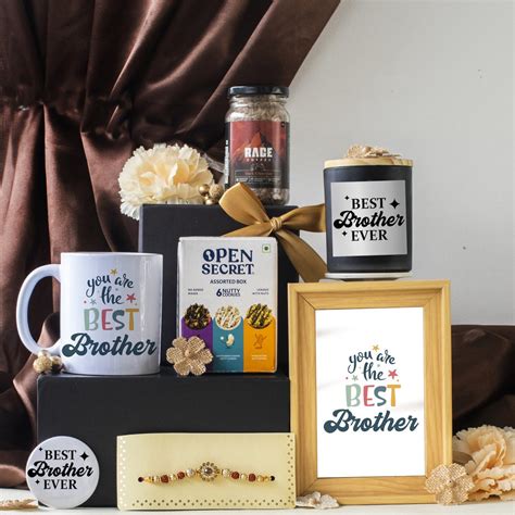 Coffee Lover Rakhi Hamper for Brother – Gifts By Rashi
