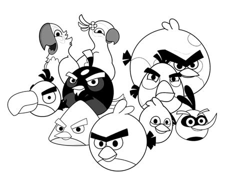 Image result for Super Fun Coloring Pages Angry Birds