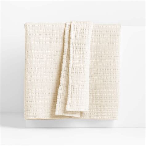 Ivory Throw Blanket