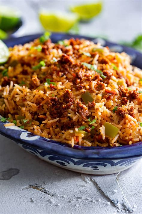 Arroz Con Chorizo (Mexican chorizo and rice)