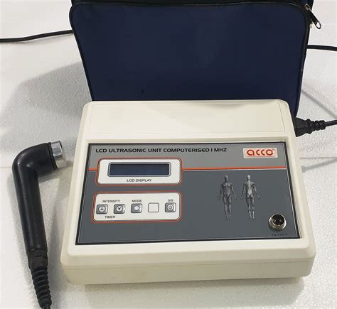 acco Physiotherapy Ultrasound Therapy Machine 1 Mhz, LCD Display - US2 ...