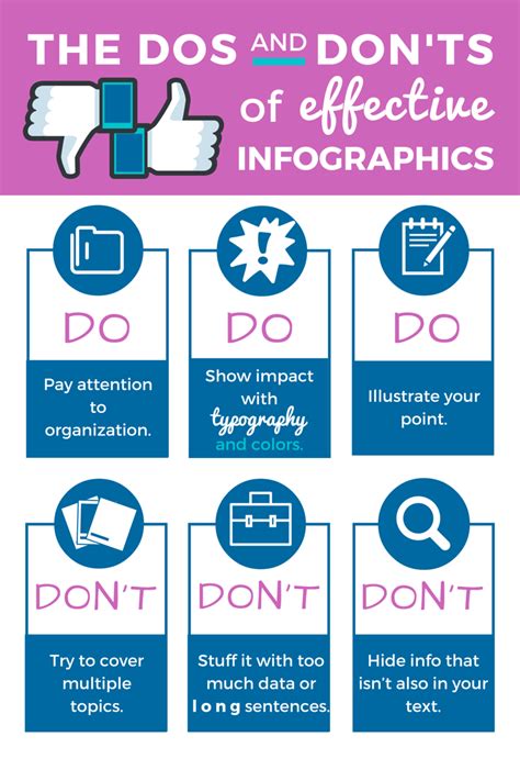 infographic tips