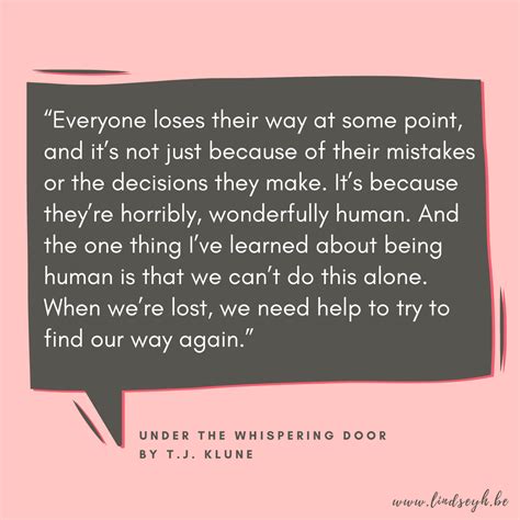 Under The Whispering Door by TJ Klune {Quote It Wednesday} | The ...