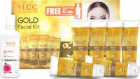 VLCC Gold Facial Kit with FREE Rose Water Toner - 100 ml - Price in ...