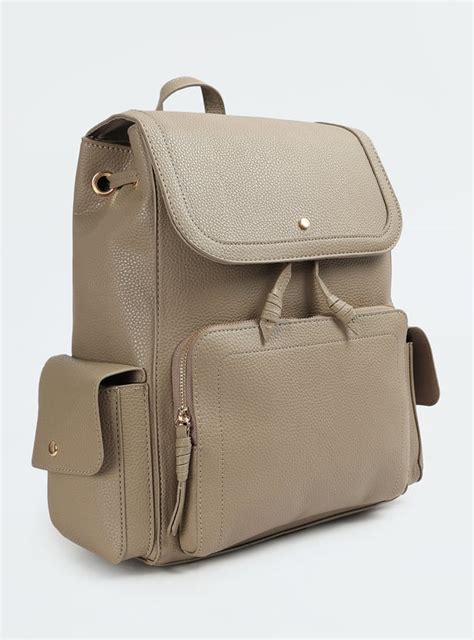 Buy Women Textured Backpack Online at just Rs. 1499.0 - 1000014254575 ...