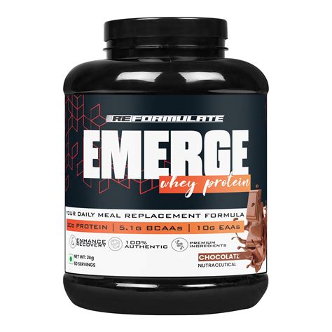 EMERGE-WHEY PROTEIN | Chocolate – Reformulate