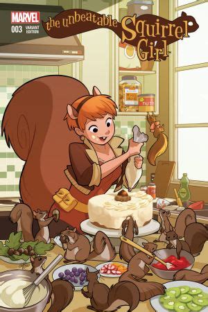The Unbeatable Squirrel Girl (2015) #3 (Gurihiru Wom Variant) | Comic ...