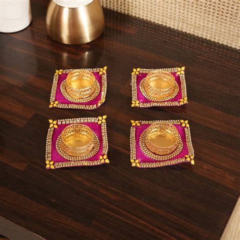 Traditional T-Light Candle Stand | Candle Holder For Diwali Decoration ...