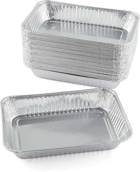 Buy 30-Pack 6415 Drip Pans Compatible with Weber, Disposable Aluminum ...