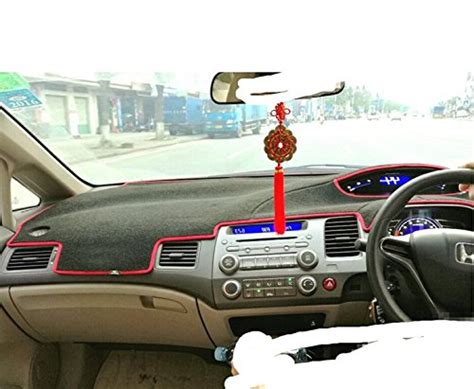 3nh red and black: Dashmats car-styling accessories dashboard cover for ...