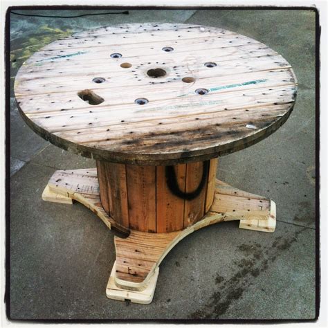 Wire Spool Table Diy at Skye Clarey blog
