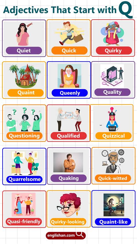 List of Adjectives That Start With Q –Meanings & Examples