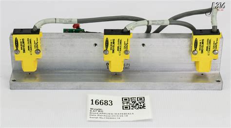 16683 APPLIED MATERIALS EMITTER/RECEIVER OTF 300MM W/PCB 0100-76055 ...