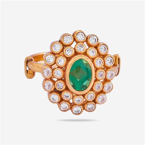 Silver Temple Finger Ring 164673