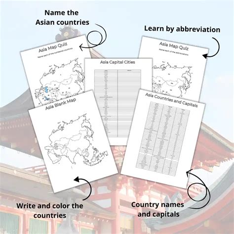 Image result for Asia Map Printable