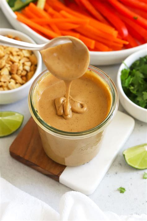 EASY 5-Ingredient Peanut Sauce Recipe (Gluten-Free)