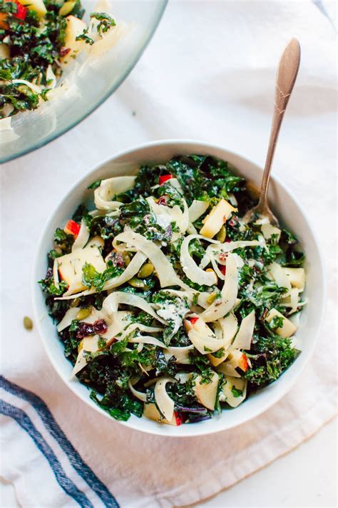 Autumn Kale Salad with Fennel & Honeycrisp - Cookie and Kate