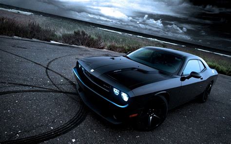 Black Dodge Challenger Wallpapers - Top Free Black Dodge Challenger ...
