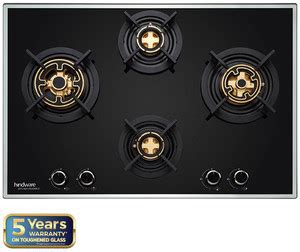 Hindware ANGELA 4B 76 Stainless Steel, Glass Automatic Hob Price in ...