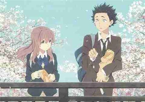 Anime Koe No Katachi Shouko Nishimiya Shouya Ishida Matte finish Poster ...