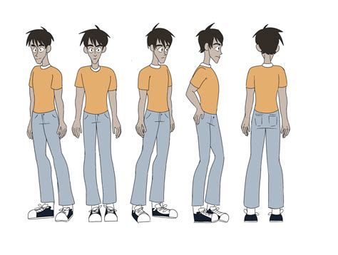 ArtStation - Student Film character turn arounds