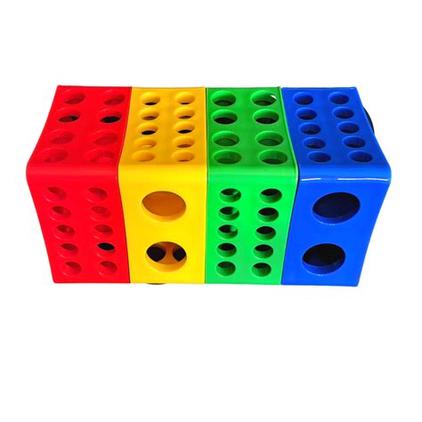 Rotatable Multi Rack Plastic for different sizes of test tubes and cen ...
