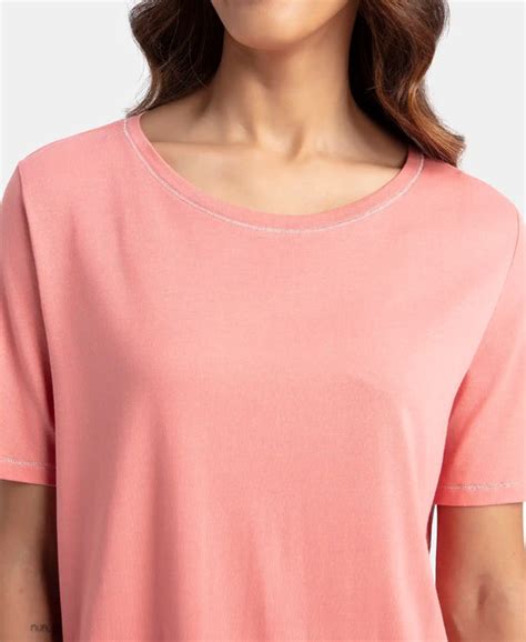 Buy Micro Modal Cotton Short Sleeve T-Shirt and Printed Shorts Set ...