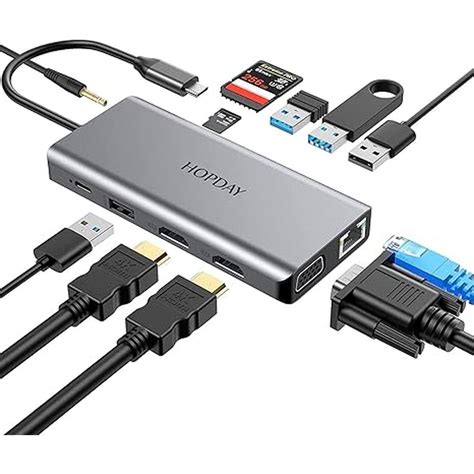 Docking Station | Thunderbolt 3 Dock 12-in-1 Laptop Docking Station Qu ...