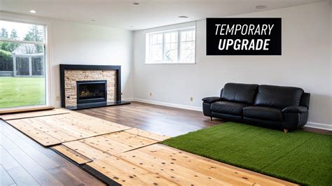Your Guide to Installing a Temporary Wood Floor Over Carpet