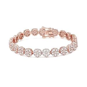 Buy GIVA 925 Sterling Silver Rose Gold Anushka Sharma Studded Flower ...