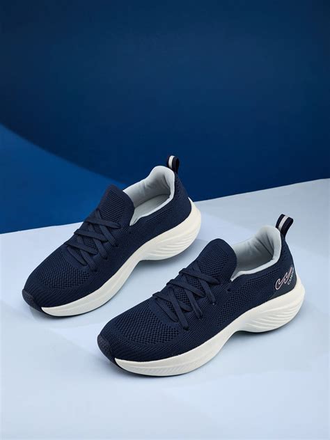 WILLO Navy Women's Walking Shoes – Campus Shoes