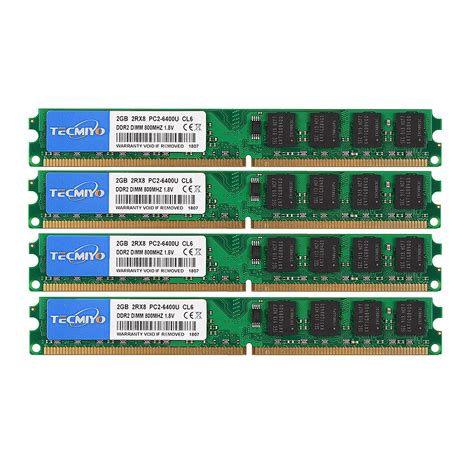 Amazon.in: Buy DDR2 PC2-6400 (240-Pin DIMM, 800MHZ), TECMIYO DDR2 Ram ...