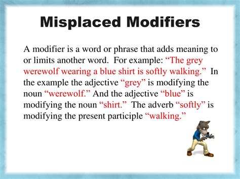 Image result for Misplaced Modifier Animals. Examples