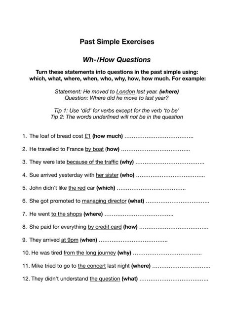 Question Formation Exercises 的图像结果