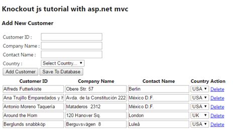 MVC Knockout Tutorial 的图像结果