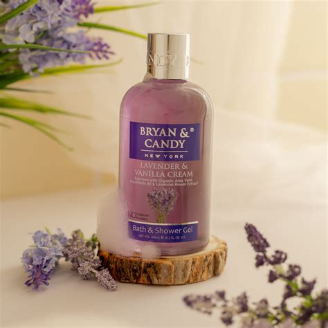 Buy Lavender & Vanilla Shower Gel Online | Bryan and Candy – BRYAN & CANDY