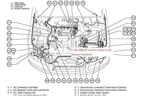 Image result for Toyota Camry O2 Sensor Location