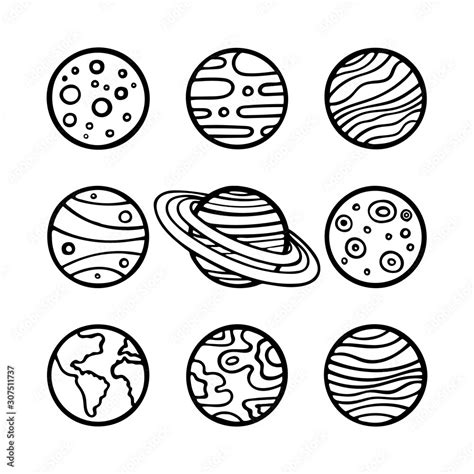 Image result for 3D Solar System Planets Drawing