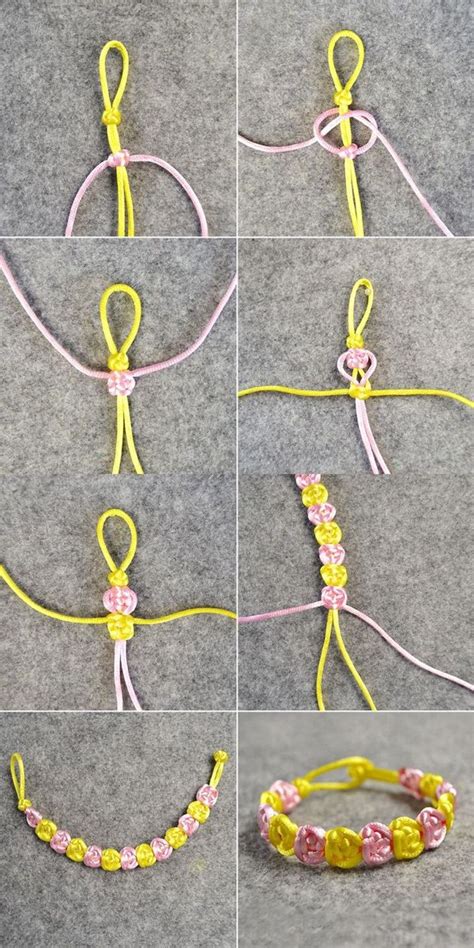 Image result for String Bracelet Tutorial
