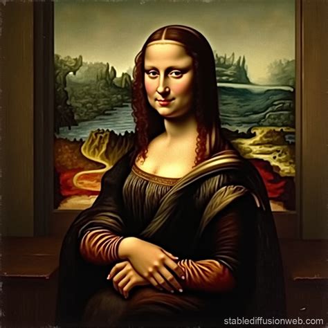 Mona Lisa Portrait | Stable Diffusion Online